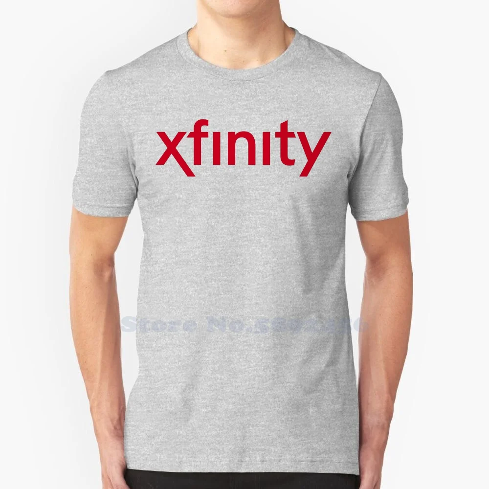 

Xfinity Logo Casual T Shirt Top Quality Graphic 100% Cotton Tees