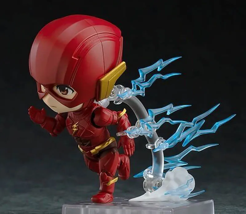 

Anime Nendoroid 917 Super Hero Flash Action Figure Cute Kawaii Model Toys Doll Christmas Gift