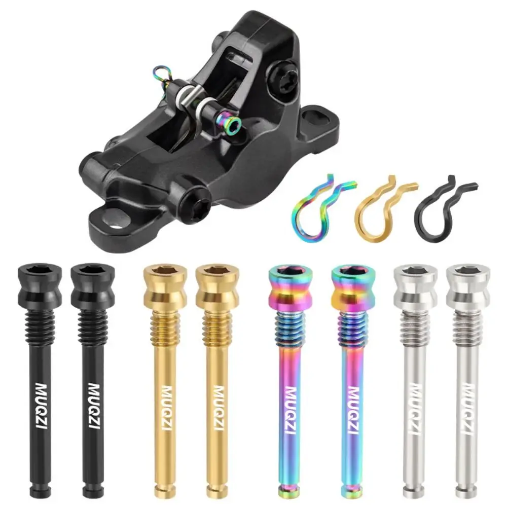 2 шт. Новые титановые винты для велосипедных дисковых тормозов разноцветные