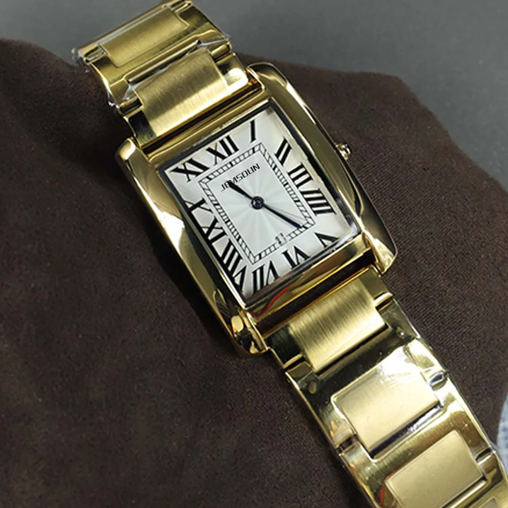 

Оригинальные брендовые кварцевые мужские часы с логотипом, классические квадратные простые часы, спортивные водонепроницаемые часы из нер...