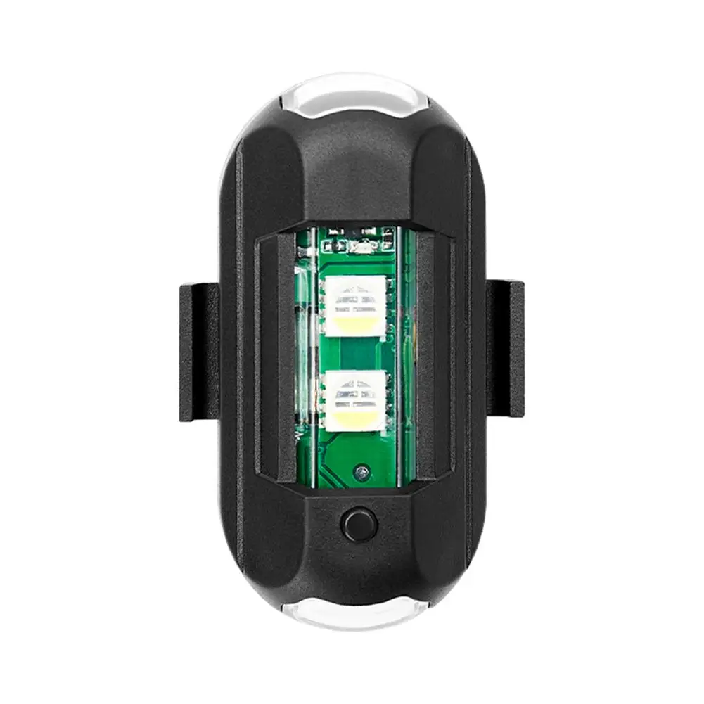 

7 Colors LED Anti-collision Warning Light Magnetic Vibration Sensing Light For Bicycle Drone Motorcycle Turn Signal Indicator