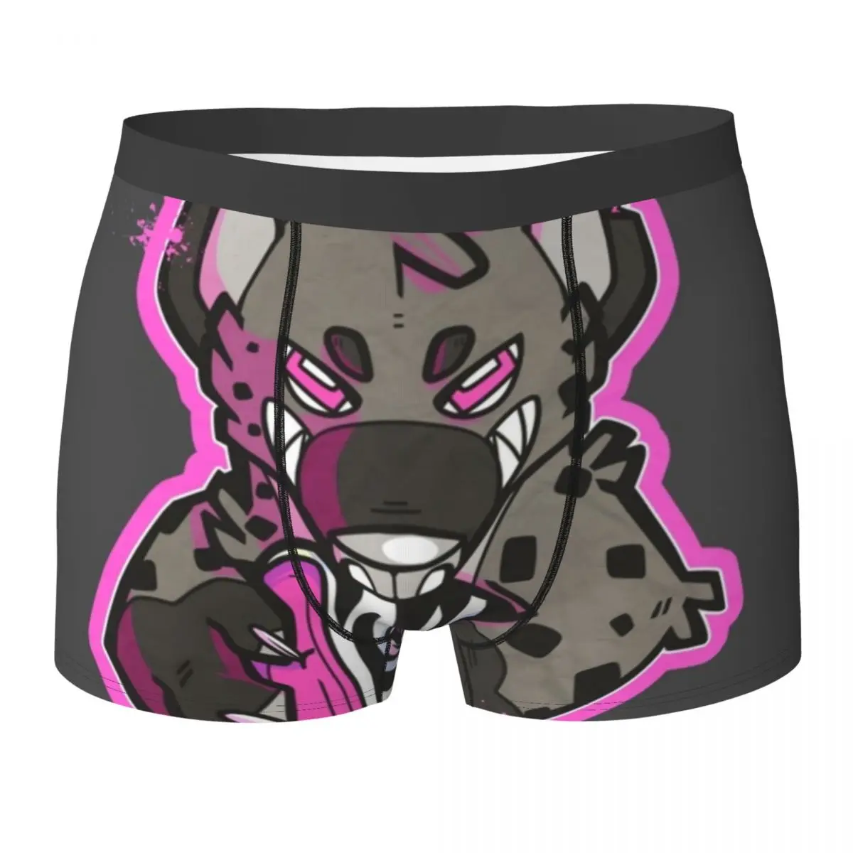 

Hyena Underwear Hyena meat - pink edition Design Trunk Hot Men Panties Breathable Boxer Brief Gift Idea