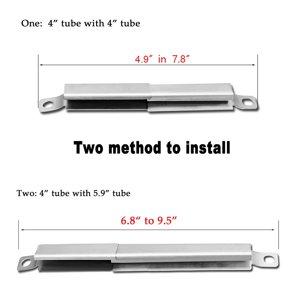 

Adjustable Grill Crossover Tube Kit Replacement BBQ Crossover Tube Screws Parts For Charbroil Outdoor BBQ Accessories