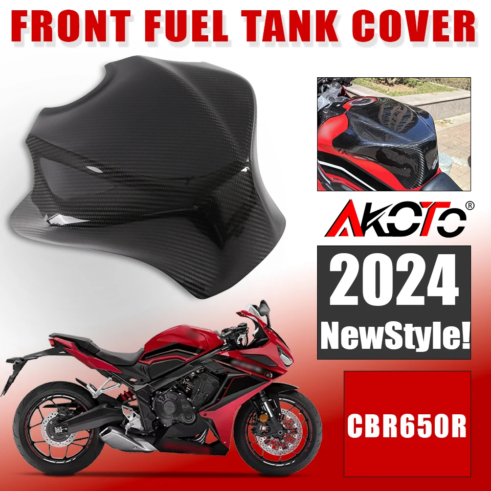 Передняя Крышка Резервуара из углеродного волокна для HONDA CBR650R CB650R CB CBR 650 650R 2019-2023
