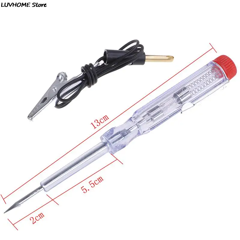 

Hot Sale!!! 6V-24V DC Probe Light System Test Probe Lamp Auto Car Light Circuit Tester Lamp Voltage Test Pen Detector