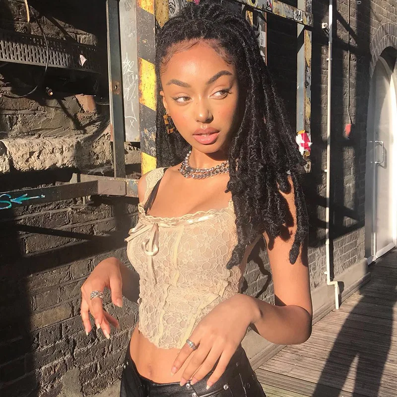

Y2k Corset Crop Top Women Gothic Clothes Ropa Aesthetic Tops Women Summer 2022 Fairy Grunge Bustier Tanks Camis Sexy Accessories