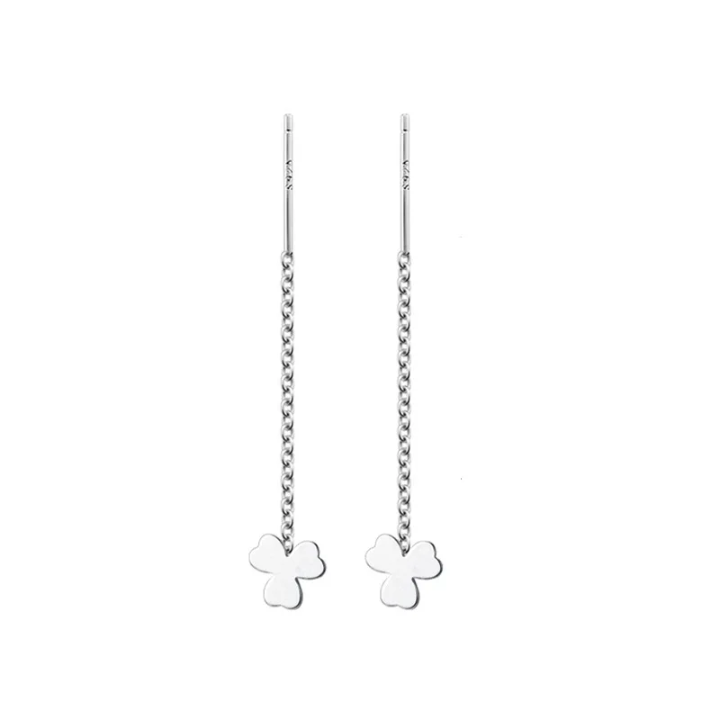 Delysia King   Small fresh grass lucky earrings simple earrings earline