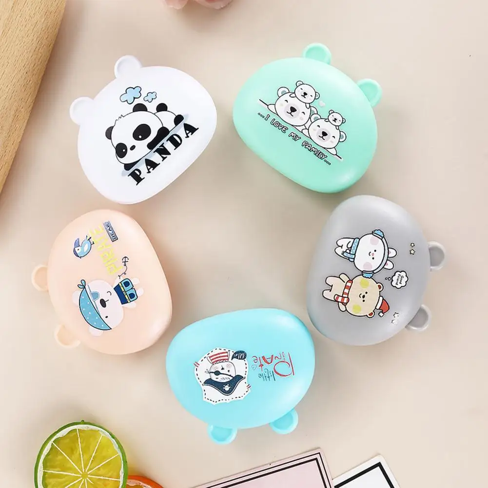 

Портативный удобный разъем 3,5 мм с мультяшным боксом для хранения, проводная гарнитура, удобная для геймеров