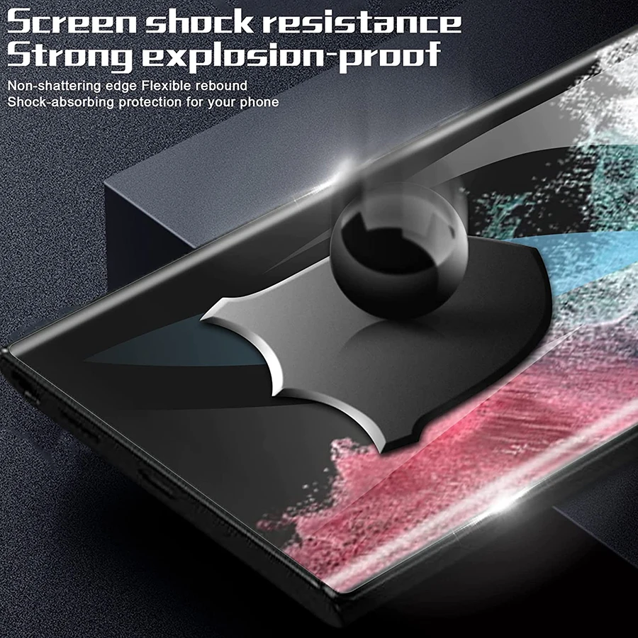 9D Soft Silicone Clear Hydrogel Film For Samsung Galaxy Note 20 Ultra S23+ S23 Ultra A52s A72 A51 A71 A54 TPU Screen Protector