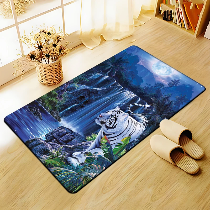 3D Art printing Tiger Printed Carpet for Living Room Large Area Rug Soft Carpet Home Decoration Mats Boho Rugs Dropshipping