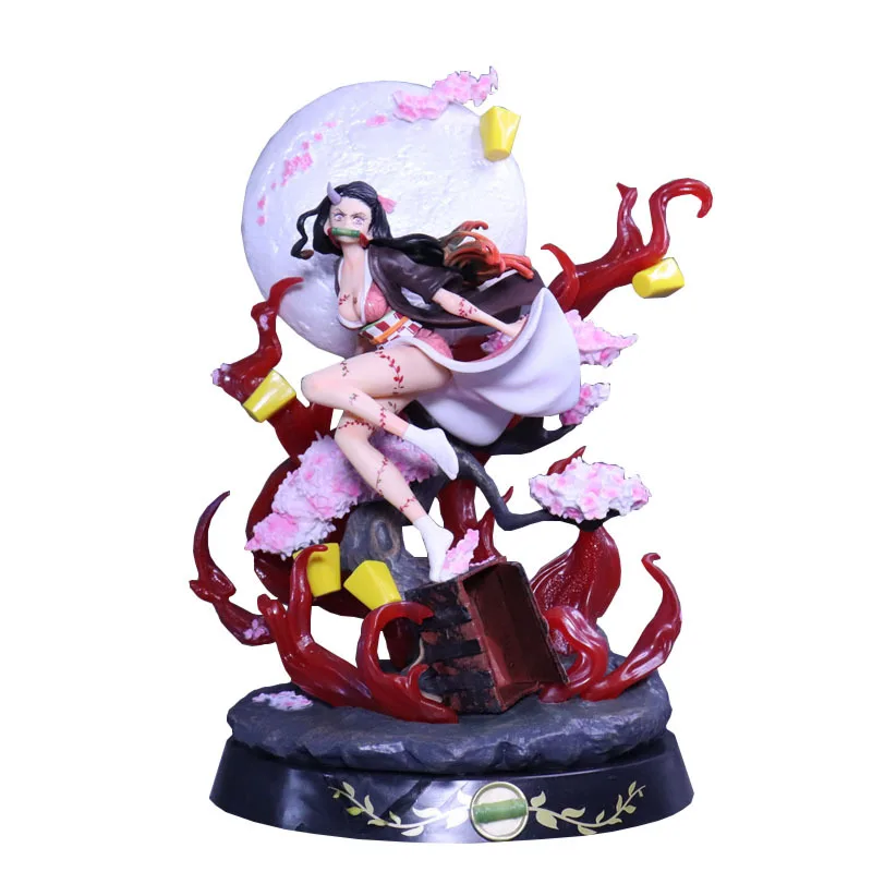 

29cm Demon Slayer Anime Figure Big Size Kamado Nezuko PVC Action Figure Toy Kimetsu no Yaiba Collectible Model Doll Gifts