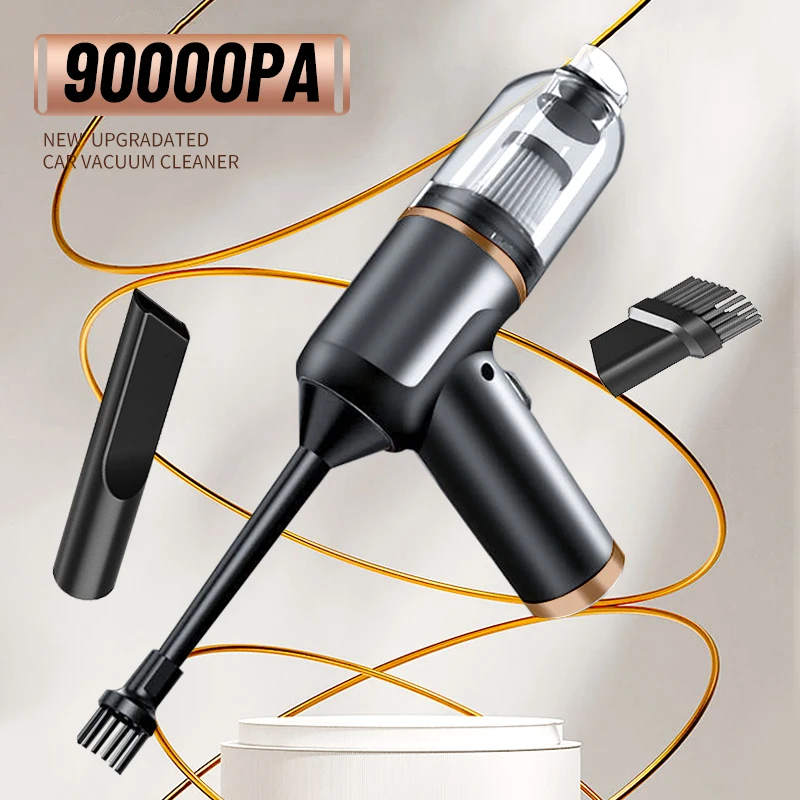 

Car Vacuum Cleaner Strong Suction Portable Cordless Handheld Auto Cleaning Machine Wireless For Home Applicance Car Accessories