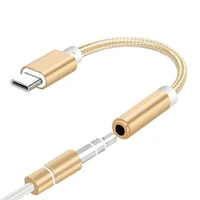 type c male to 3 5mm female audio jack adaptor usb c to earphone cable converter for xiaomi huawei cell phone headphone adapter