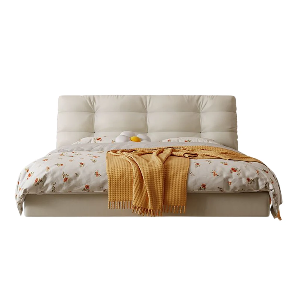 

Bedroom Suspended Beds Household Furniture Solid Wood Material Down Doll Cotton Padding Modern Simplicity