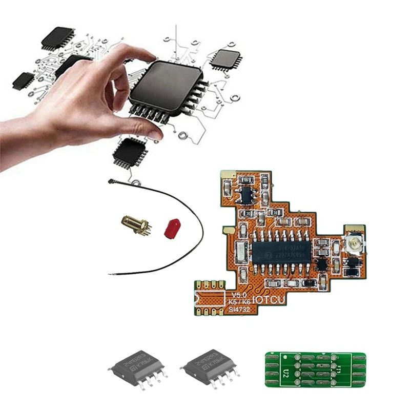 Модуль FPC SI4732 V5.0 + Мультисистема с микросхемой 2X2 М для приема высокочастотных