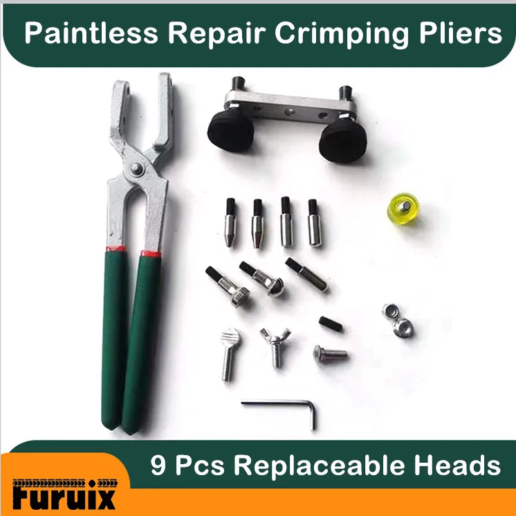Car Fender Edge Repair Tools, Paintless Dent Repair Pliers, Car Door Fender Panel Crimp Dent Edge Pliers Auto Body Repair Tools
