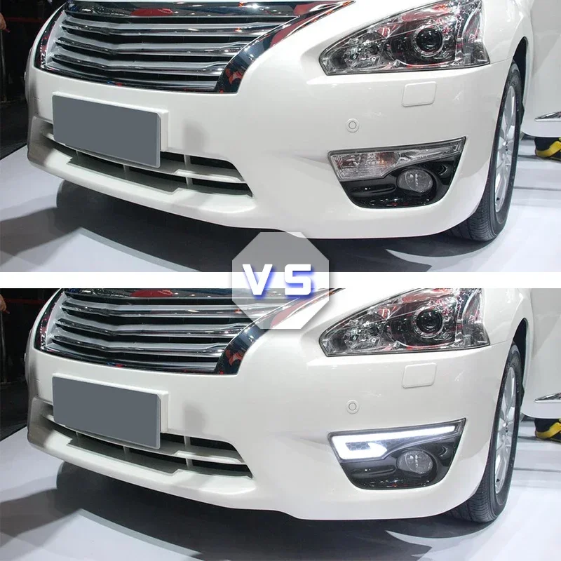 1 пара автомобильных светодиодных дневных ходовых огней DRL для Nissan Altima Teana 2013 2014 2015