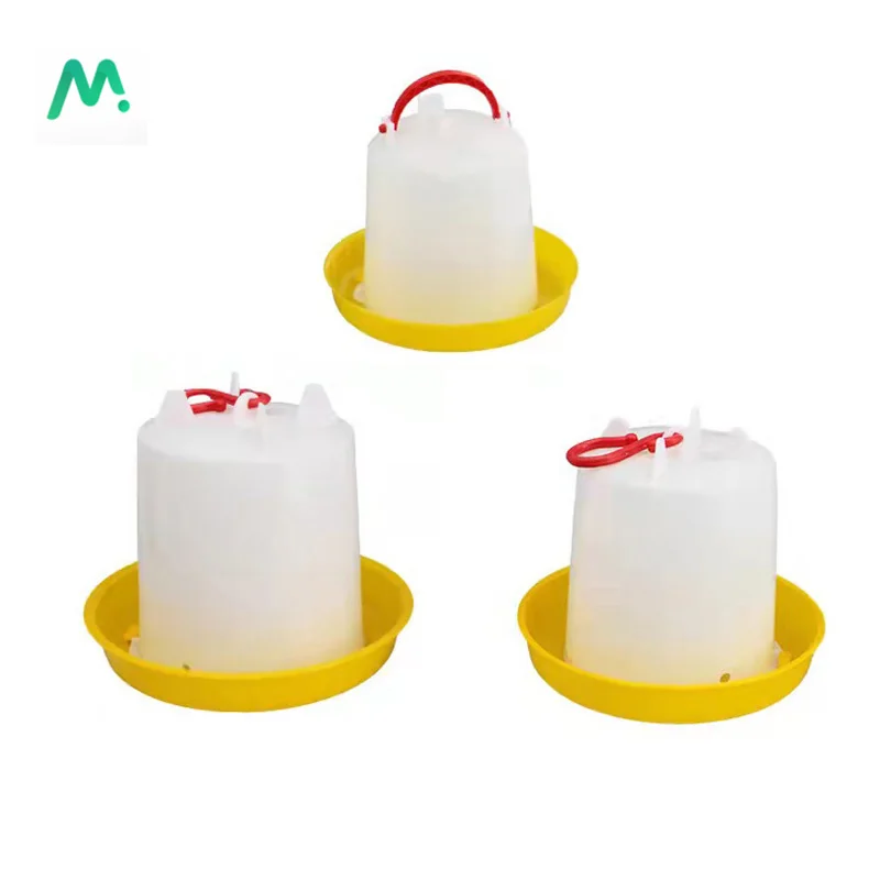 1pc Yellow Chicks Boilers Drinkers 1L/3L/5L Automatic Water Bucket Poultry Duck Chicken Bird Drinking Fountain Farming Equipment