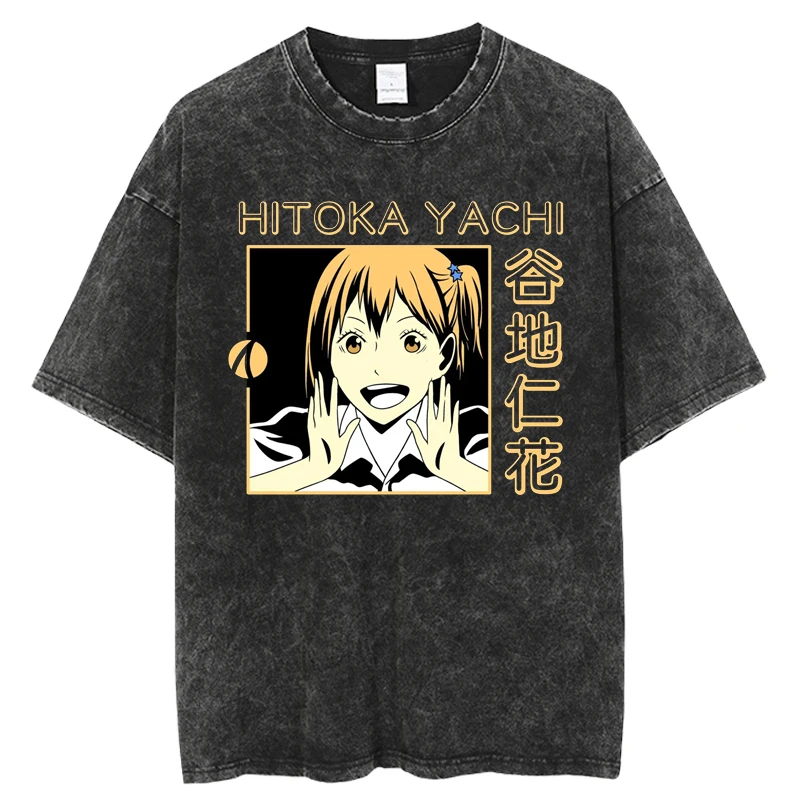 Футболка винтажная стираная мода хип-хоп аниме HaikyuuT рубашки женские