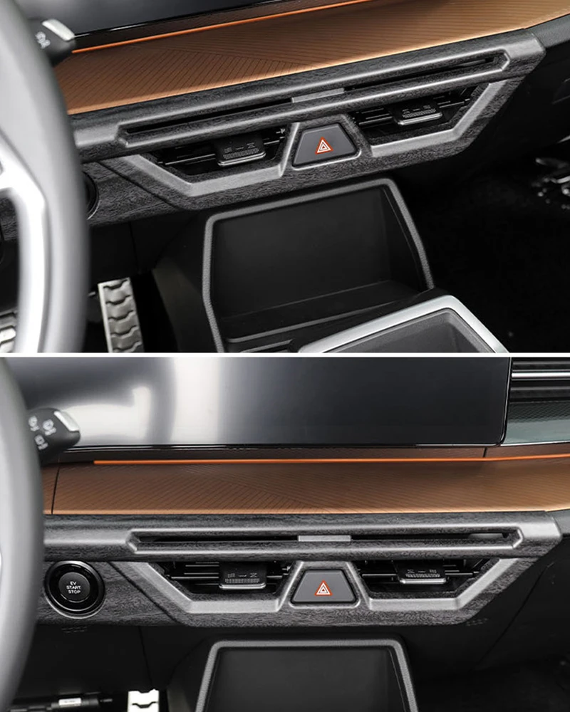 Фото Декоративная рамка для центрального воздуховода автомобиля SsangYong KGM Torres EVX J100 U100 ACTYON J120 2023 2024 2025 №4