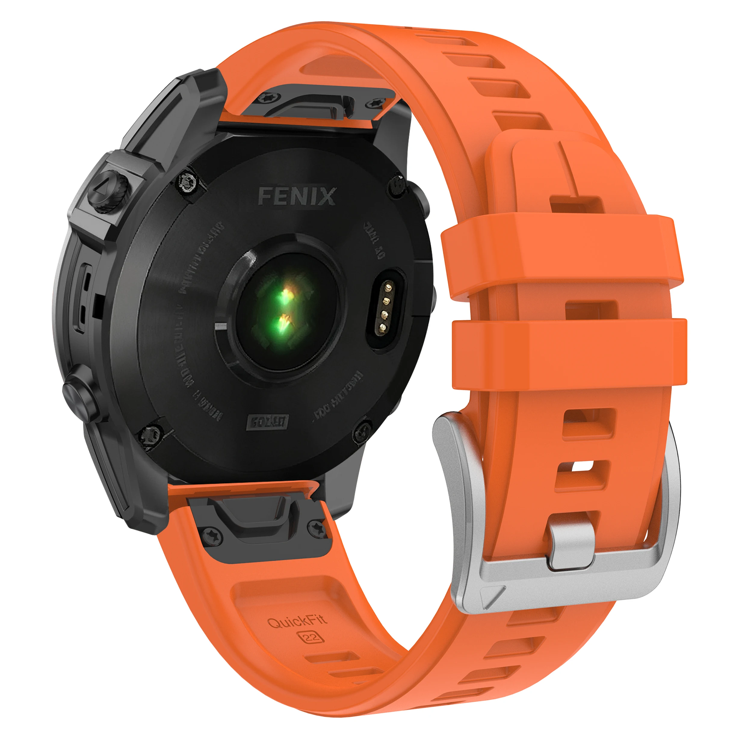 Фото Ремешок QuickFit из мягкого силикона 22 мм, 26 мм для Fenix 5, 5X, 6, 6X, 7, 7X Pro, Fenix 8, Epix Gen 2 Pro, Tactix 8, 47 мм, 51 мм, 965, браслет №2