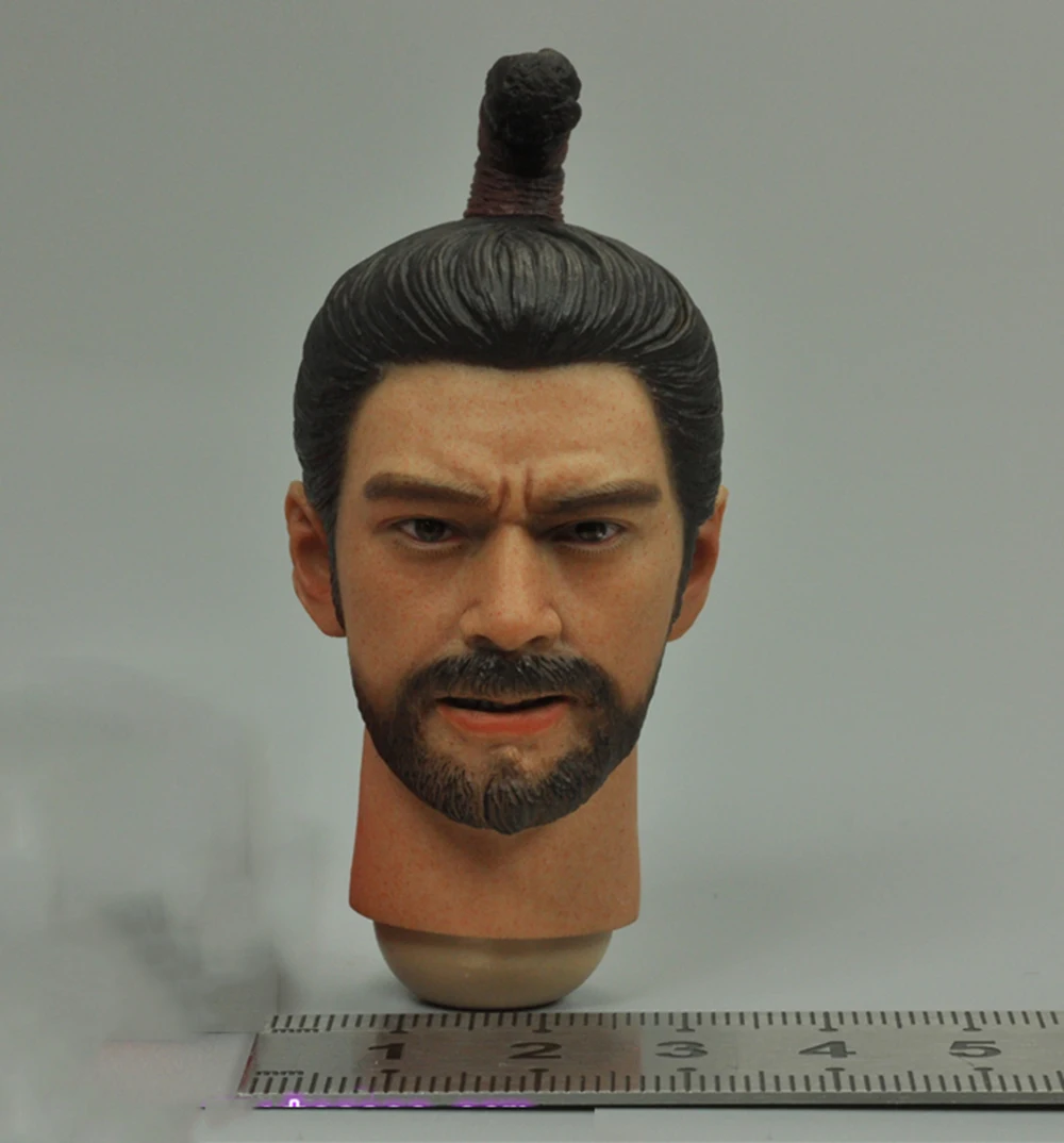 

1/6th COOMODEL SE073 Kurama Mountain Sengzhengfang Big Tengu Male Head Sculpture Hair Bun Can Be Divided For 12inch Body Doll