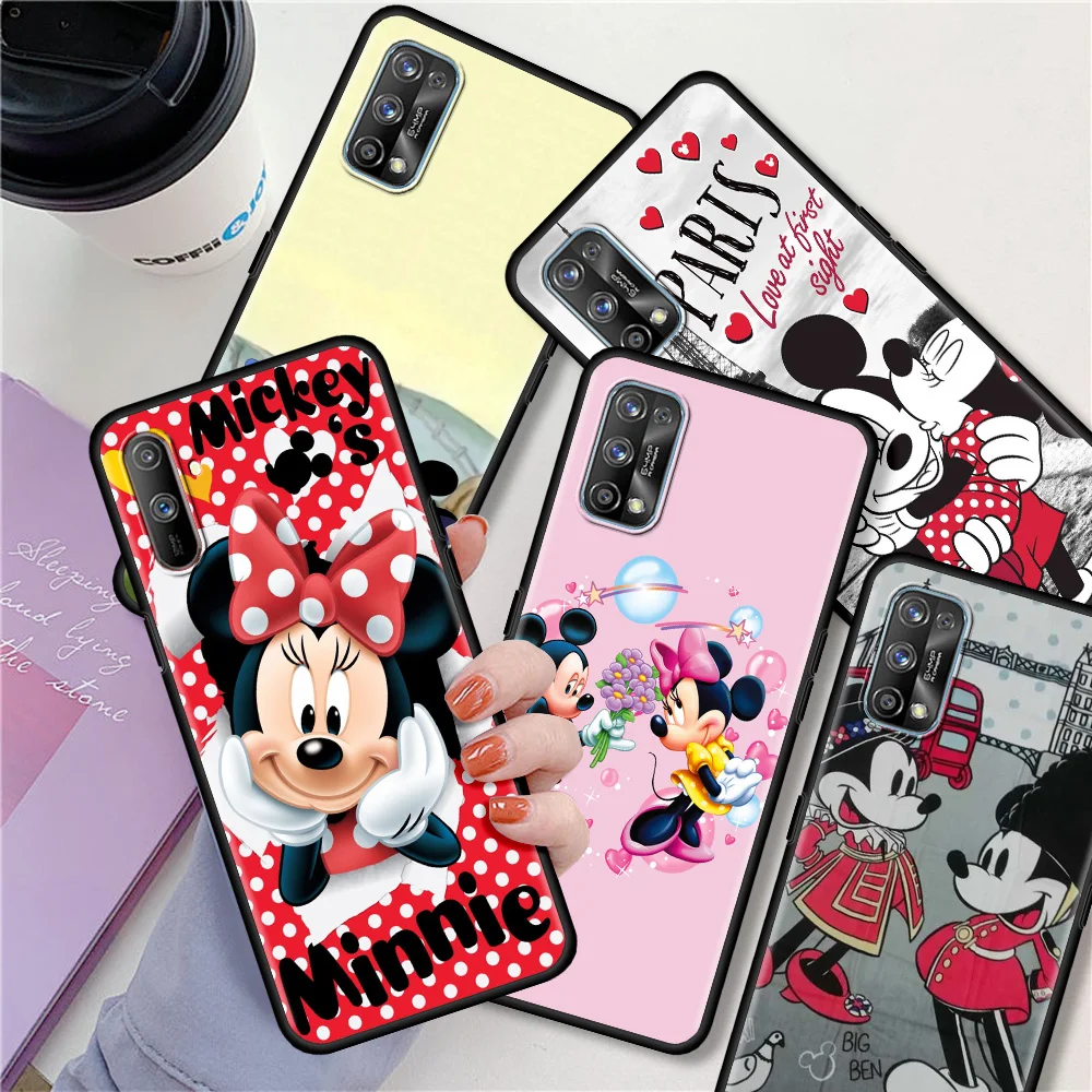 

Mickey And Minnie Silicone Case For Realme 9i 8 7 6 Pro 8i C21 C3 C21Y GT Neo 2 XT C15 C12 C11 5 Master Soft Phone Cover Lunda