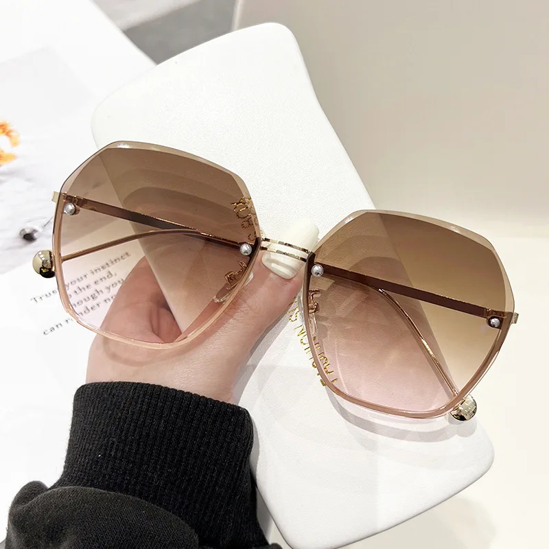 

Trend Oversized Square Sunglasses Women Men Polygon Vintage Sun Glasses Fashion Brand Designer Sun Glasses Ins Women‘s Shades