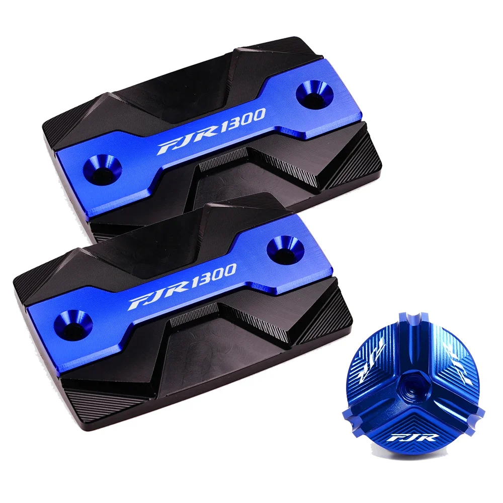 

FJR1300 для Yamaha FJR 1300 2004-2022 2023 2024, крышка переднего бачка тормозной жидкости мотоцикла и крышка масляного фильтра, аксессуары