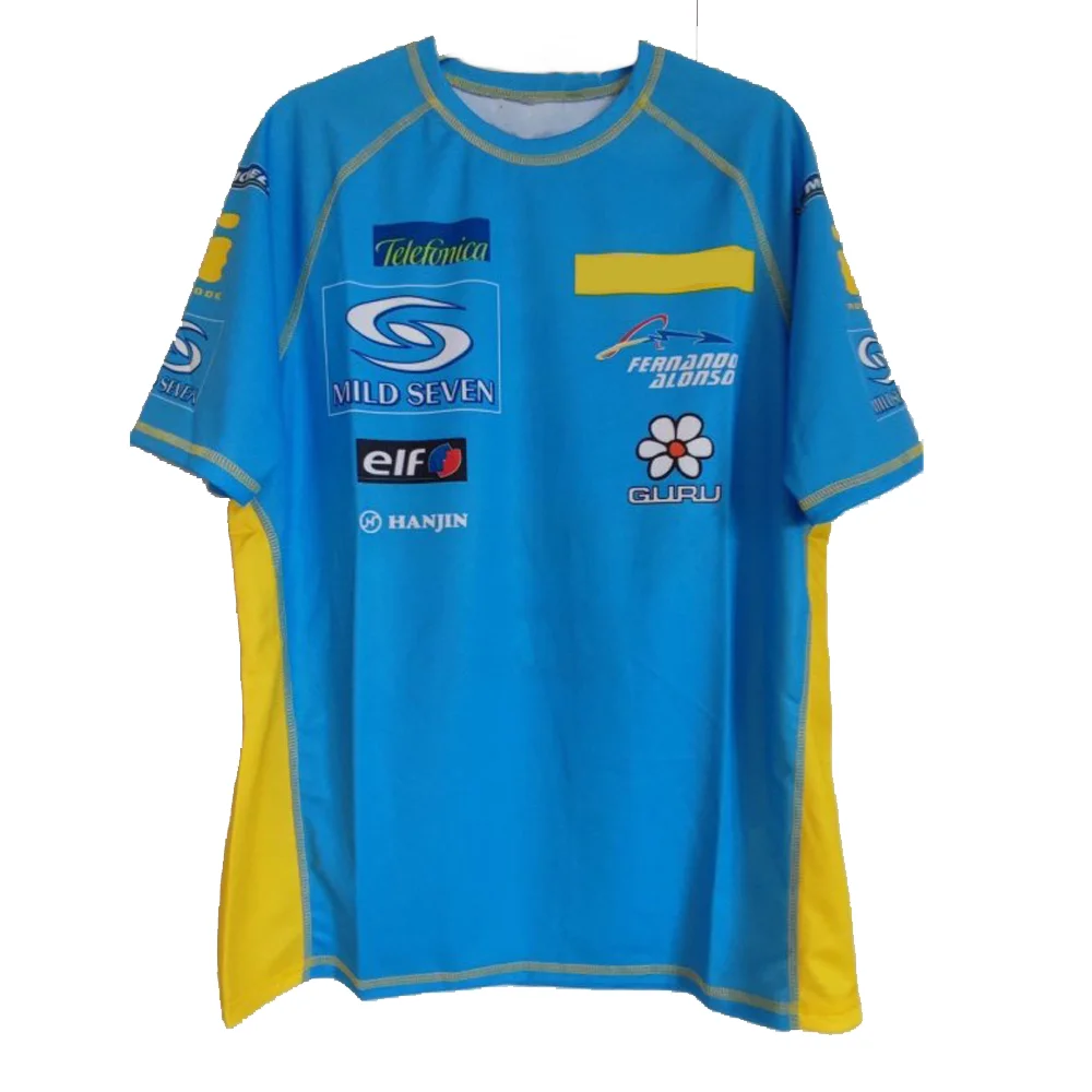 

Classic Formula One Men's Racing T-shirt Short Sleeved Shirt Featuring The Character Of Alton Martin From The 2006 Ferrari Racin