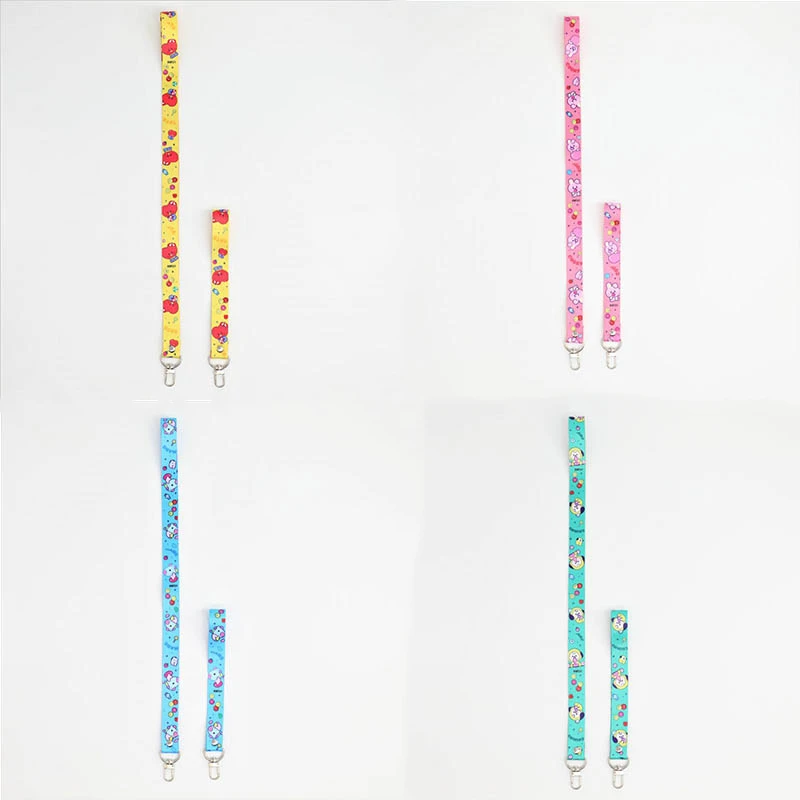 

Bt21 New Love Cookies Koala Cartoon Lanyard Mobile Phone Ornaments Cute Anime Anti-Lost Hanging Neck Pendant Children's Toys