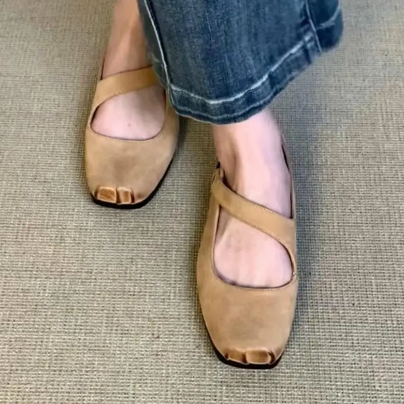 Летняя женская обувь с открытым носком 2024 модная мягкая новое платье Modis в стиле
