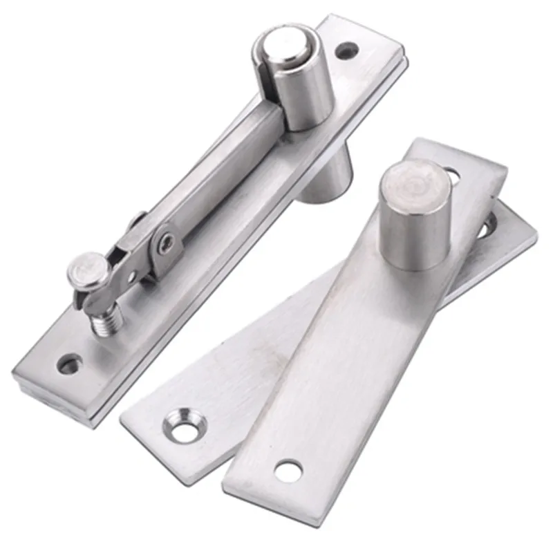 Stainless Steel Pivot Heavy Duty 360-degree Rotating Shaft Wooden Door Hinge Shaft Murphy Positioning Door Shaft Hidden Axis