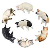 jy02 japanese refrigerator stickers 3d cat decorations magnetic hook stickers tb
