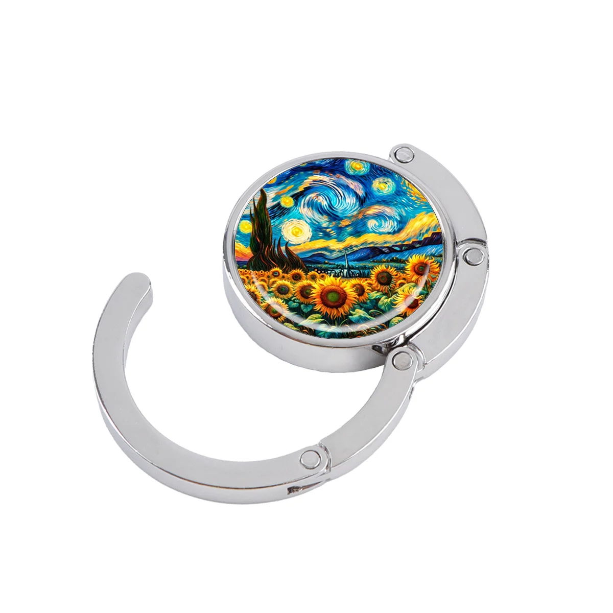 

Металлические крючки для сумок коровьи