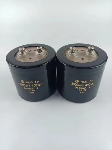 

HCG FA 3900MFD400VDC new original Hitachi inverter aluminum electrolytic capacitor 400V3900UF