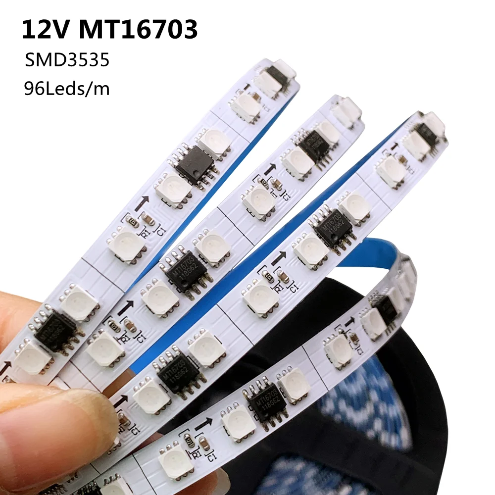 

Светодиодная лента MT16703, 4 контакта, 5 м, 96 светодиодов, SMD3535