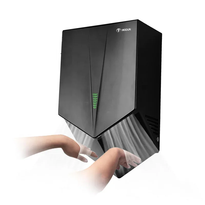 Коммерческий туалет черные электрические автоматические сушилки для рук