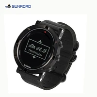 sunroad gps sports smart watch with altimeter compass barometer waterproof 5atm heart rate monitor digital sports watch