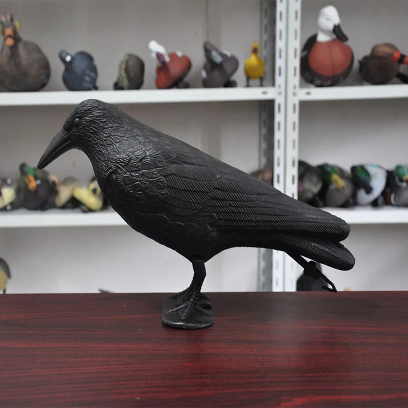 

Halloween Black Crow Model Simulation Fake Bird Animal Scary Toys For Halloween Party Decoration Horror Props Photograph
