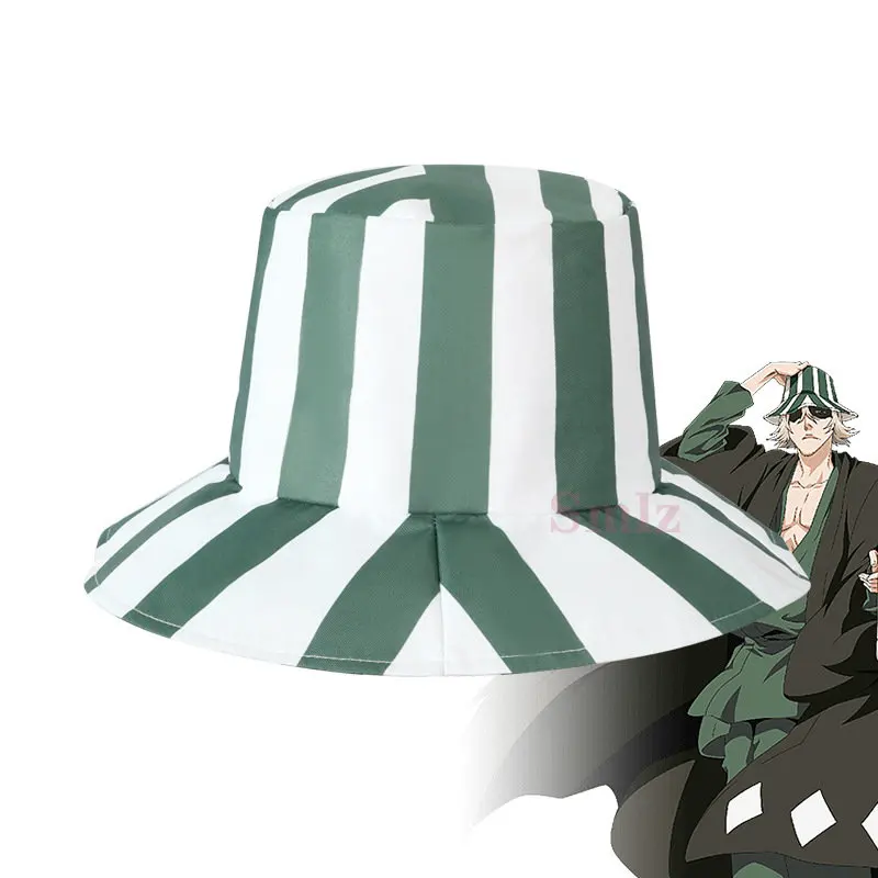 Фото Urarella Kisuke Cospaly Аниме Костюм для косплея по Вселенной Блич Aldult серый брюки-кимоно головной убор костюмы для Хэллоуина карнавала вечеринки кос... №5