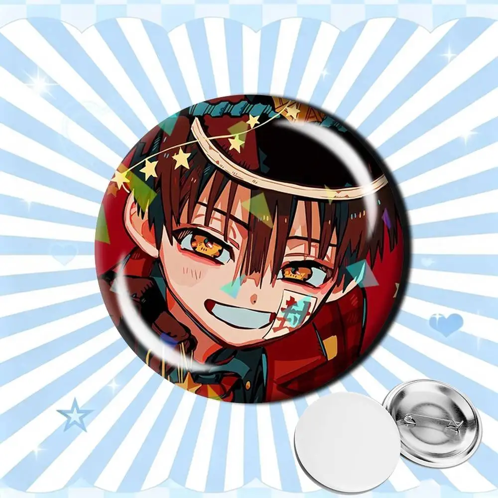 Значки Hanako Anime Jibaku Shounen Hanako-kun 25, 32, 44, 58, 75 мм, персонализированные круглые броши-значки, аксессуары, настраиваемые (art.: 3920db3e300bd) - 3920db3e300bd