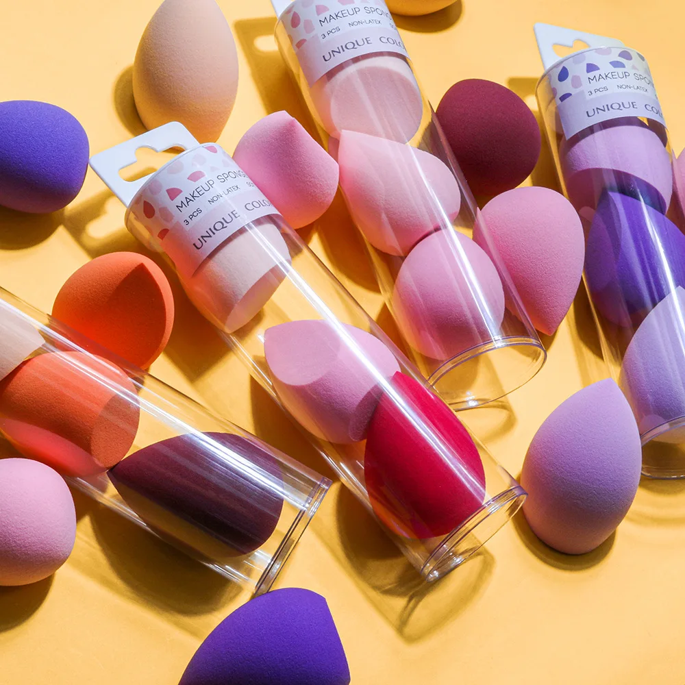 

for makeup sponge Each bottle/3 sticks cosmetic bag for women powder puff gigante make up sponge beauty egg Makeup sets base