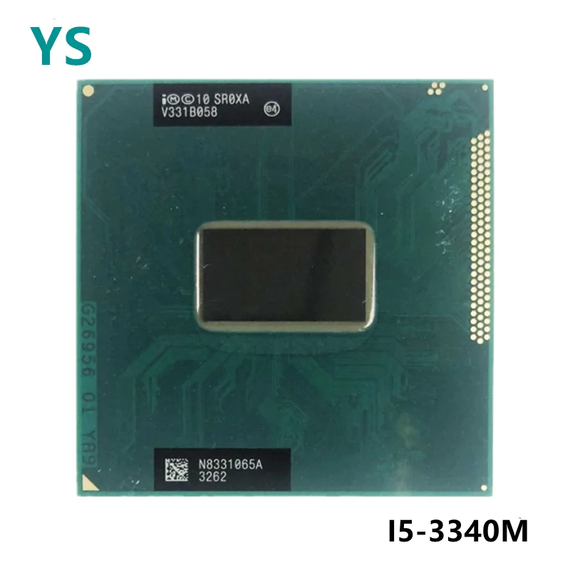 

Процессор Intel Core i5-3340M i5 3340M SR0XA, 2,7 ГГц, двухъядерный, четырехпоточный, 3 МБ, 35 Вт, разъем G2 / rPGA988B