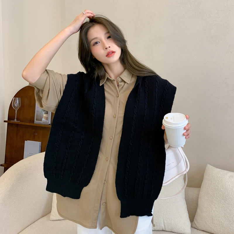 Японская и Корейская осенне-зимняя шапка шарф интегрированный Женская