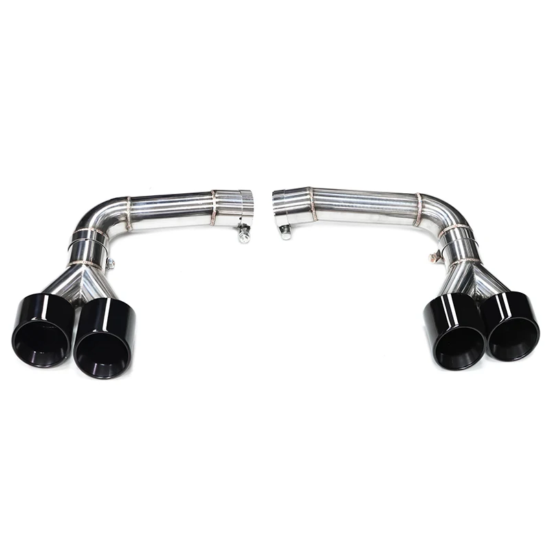 

Четырехканальный выхлопной наконечник из углеродного волокна для Audi Q8 2019-2023 годов, наконечник глушителя, насадка для настройки выхлопной системы