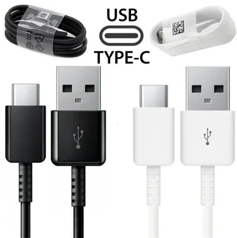 Кабель для быстрой зарядки типа c USB-C к USB A Sync Charging Data Cable 1 2 м 4 фута Samsung Galaxy s8 s10 S20