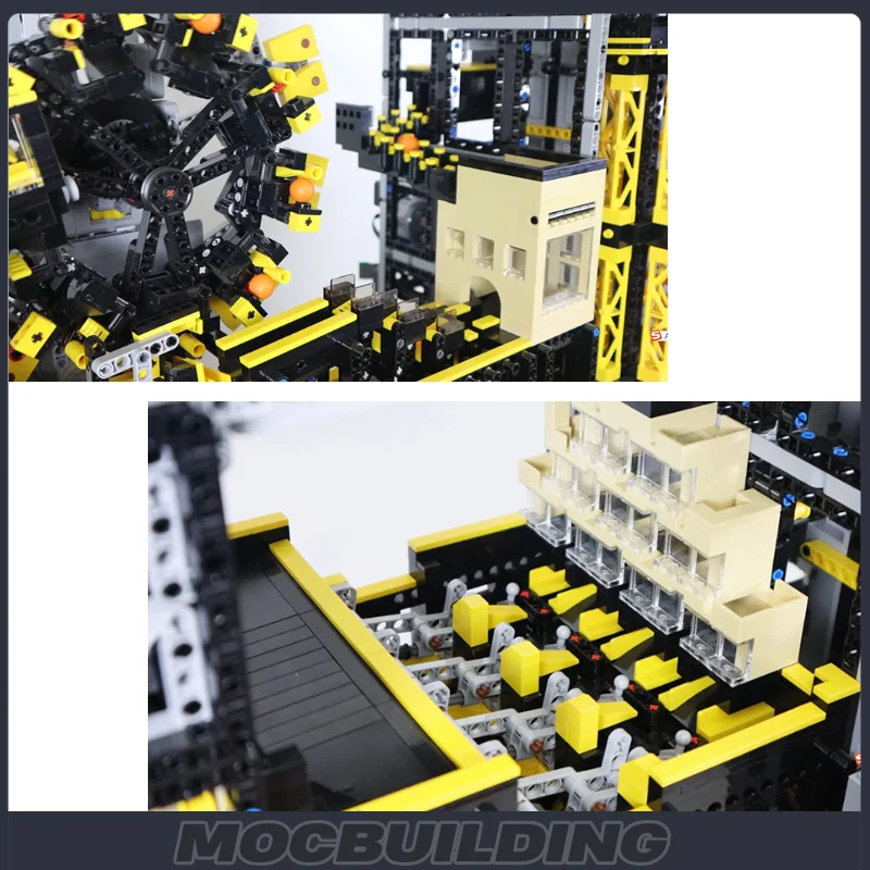 Креативный дизайн серии GBC Tower II MOC строительные блоки технологические кирпичи