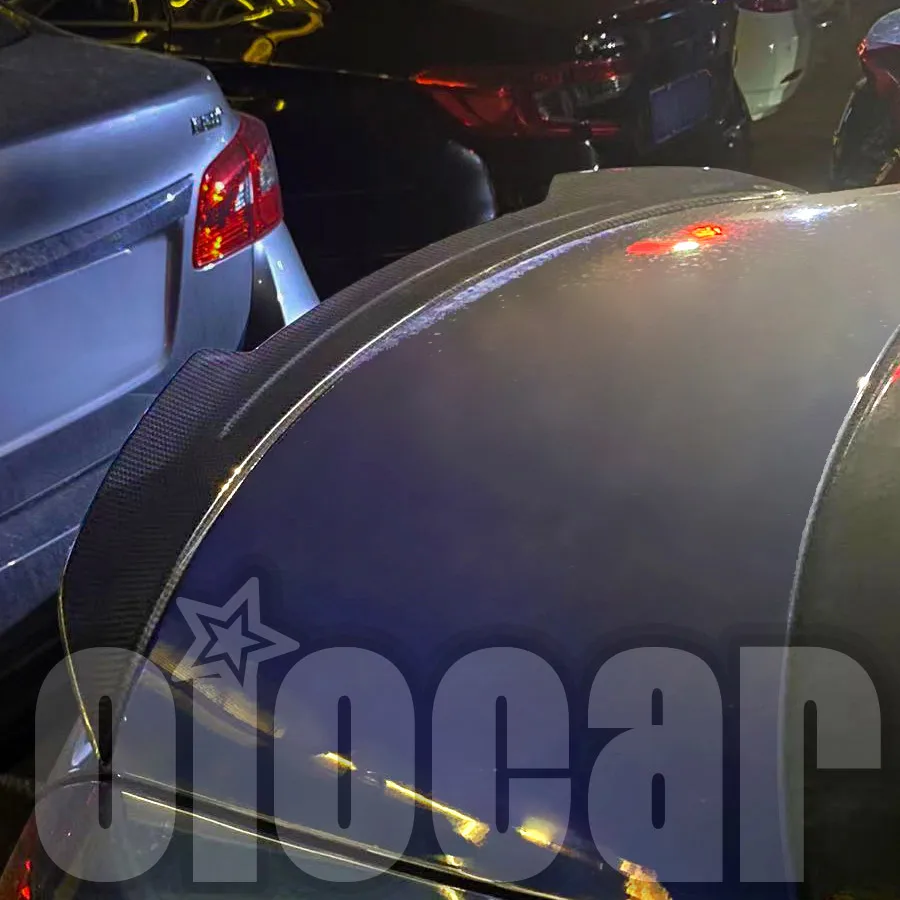 Задний спойлер багажника oiomotors SQ-X Style Prepreg Dry Carbon для Benz W206 C Series
