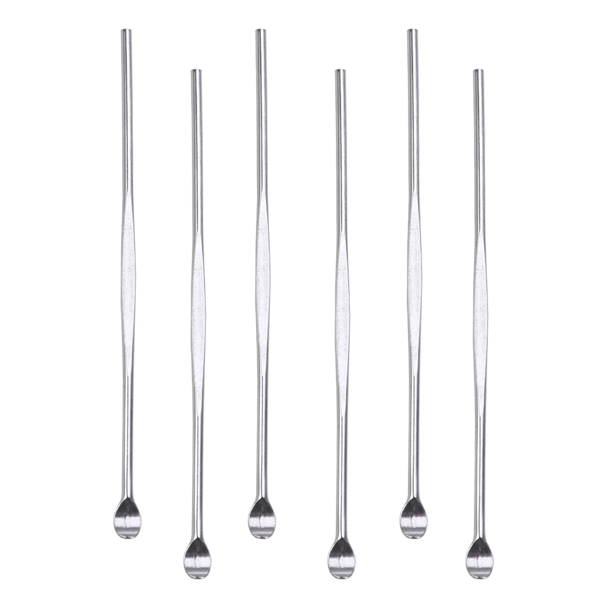 

6pcs Earpick Stainless Steel Premium Practical Wax Remove Tool Pick Curette Cleaner